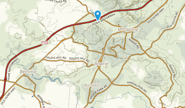 Bowral - Mittagong, New South Wales Map