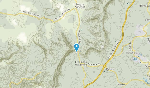 Brunkerville, Nueva Gales del Sur Map