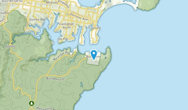 Bundeena, New South Wales Map