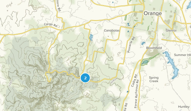 Canobolas, New South Wales Map