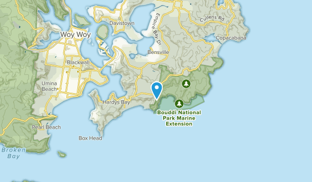 Central Coast, New South Wales Map