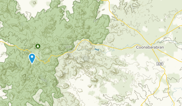 Coonabarabran, New South Wales Map