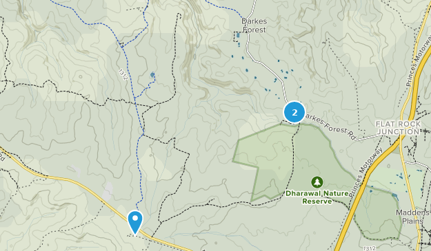 Darkes Forest, Nueva Gales del Sur Map