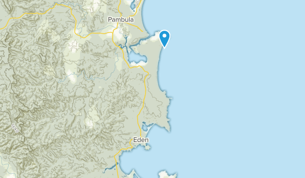 Eden, New South Wales Map