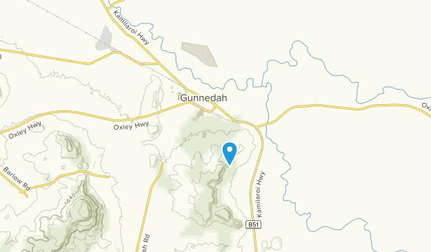 Gunnedah, New South Wales Map