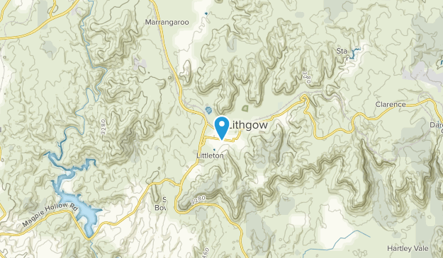 Hermitage Flat, New South Wales Map