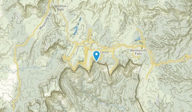 Leura, New South Wales Map