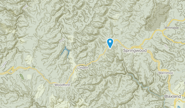 Linden, New South Wales Map