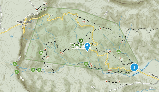 Macquarie Pass, Nueva Gales del Sur Map
