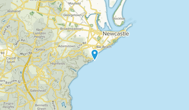 Merewether, New South Wales Map