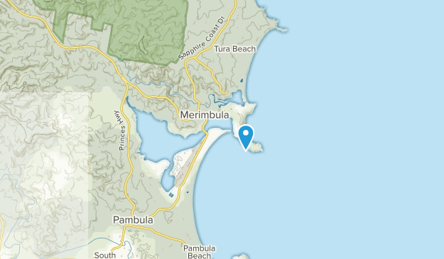 Merimbula, New South Wales Map