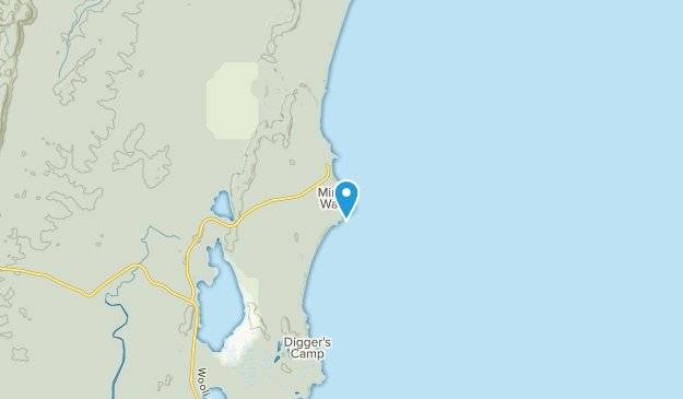 Minnie Water, New South Wales Map