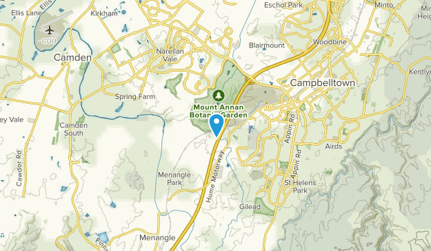 Mount Annan, New South Wales Map