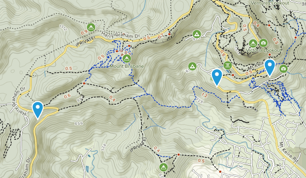 Mount Keira, New South Wales Map