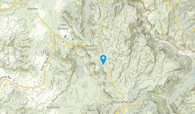 Mount Victoria, Nouvelle-Galles du Sud Map