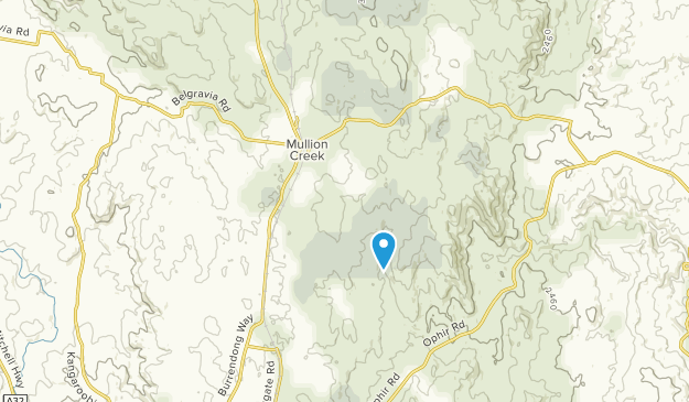 Mullion Creek, Nouvelle-Galles du Sud Map