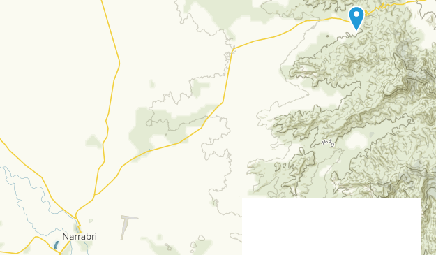 Narrabri, Nouvelle-Galles du Sud Map