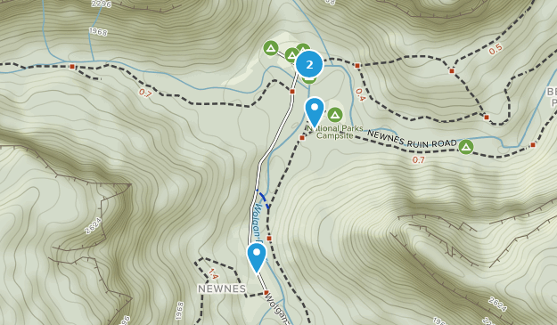 Newnes, Nueva Gales del Sur Map