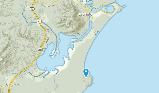 North Brother, New South Wales Map