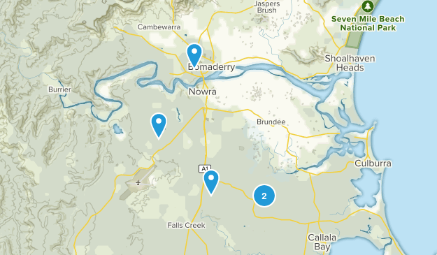 Nowra - Bomaderry, New South Wales Map