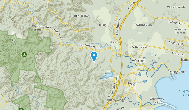 Ourimbah, New South Wales Map