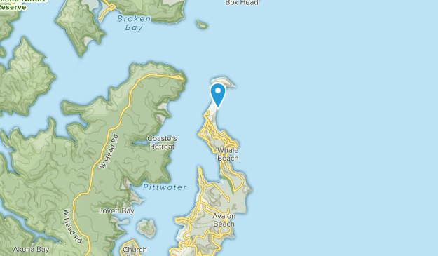 Palm Beach, New South Wales Map