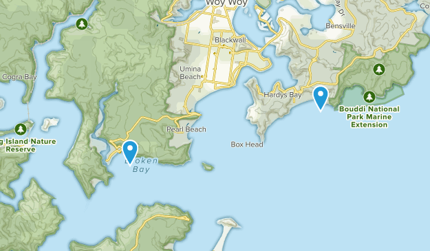 Patonga, Nouvelle-Galles du Sud Map