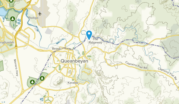 Queanbeyan, New South Wales Map