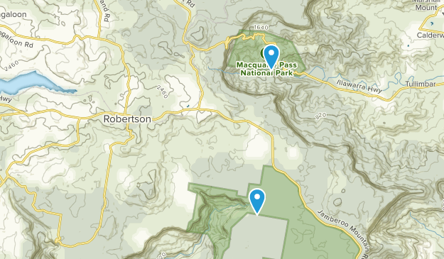 Robertson, New South Wales Map