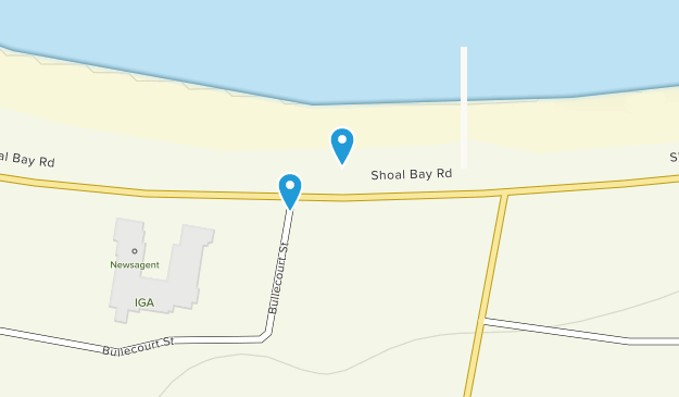 Shoal Bay, Nouvelle-Galles du Sud Map