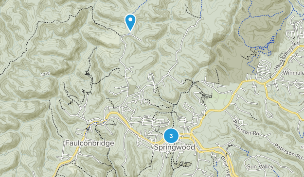 Springwood, New South Wales Map