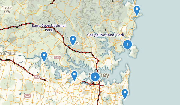 Sydney, New South Wales Map
