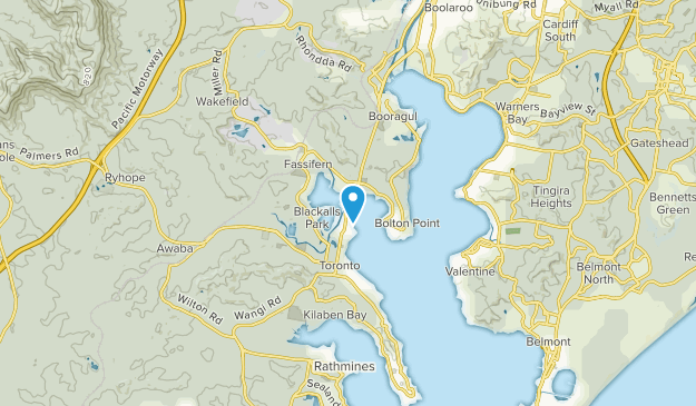Toronto, New South Wales Map