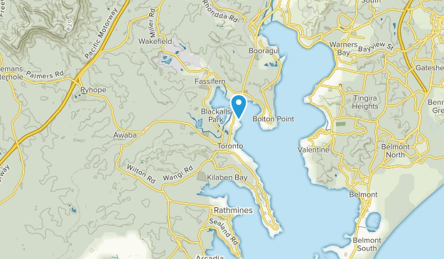 Toronto, New South Wales Map