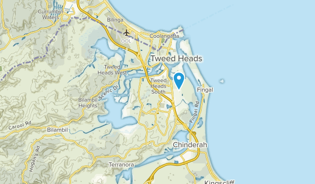 Tweed Heads, Nouvelle-Galles du Sud Map
