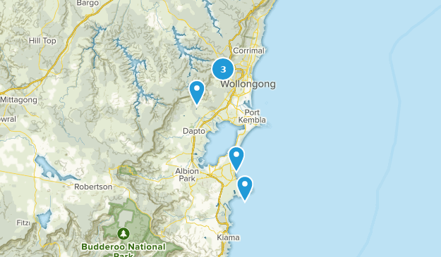 Wollongong, New South Wales Map