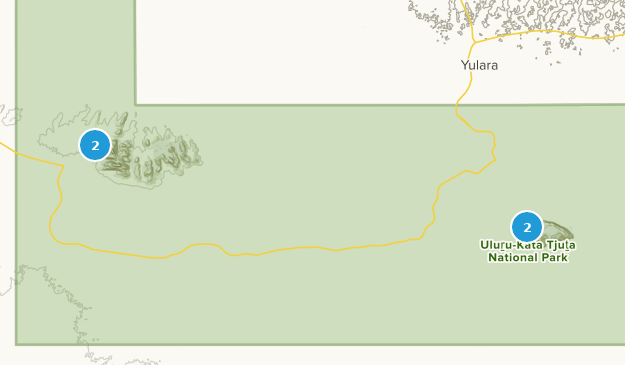 Petermann, Northern Territory Map