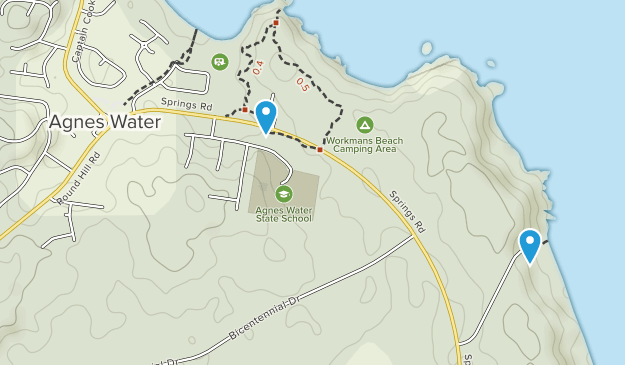 Agnes Water, Queensland Map