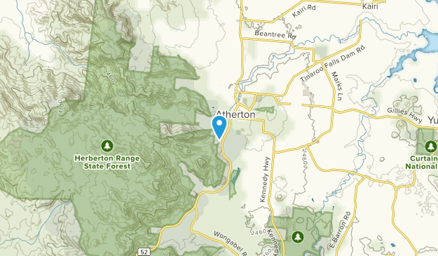 Atherton, Queensland Map