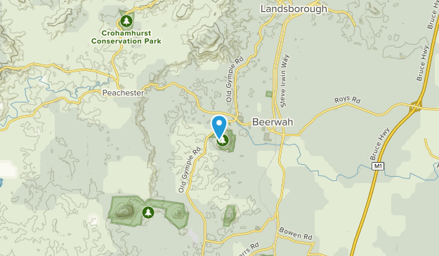 Beerwah, Queensland Map
