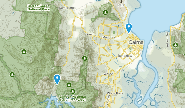 Cairns North, Queensland Map