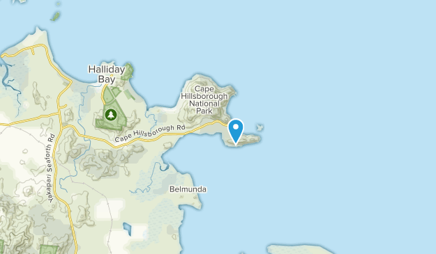 Cape Hillsborough, Queensland Map