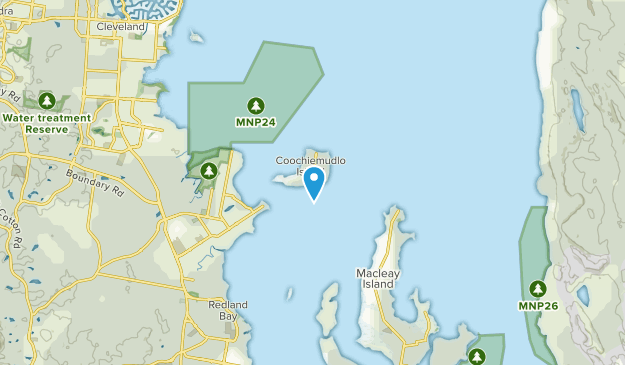 Coochiemudlo Island, Queensland Map