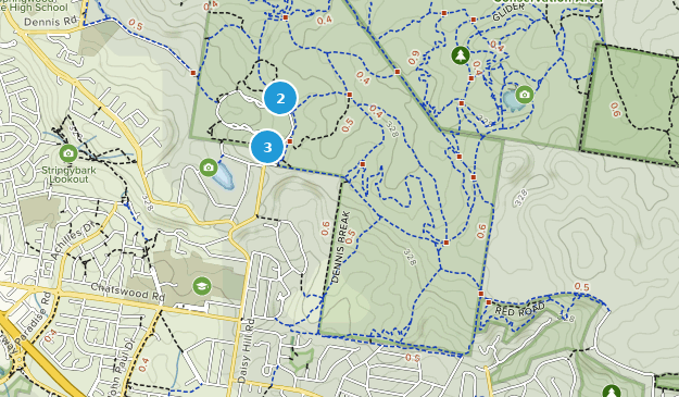 Daisy Hill, Queensland Map