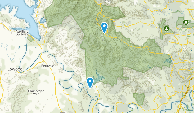 England Creek, Queensland Map