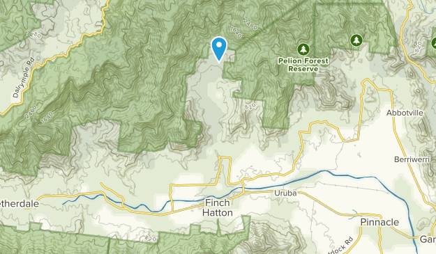 Finch Hatton, Queensland Map
