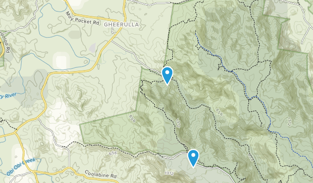 Gheerulla, Queensland Map