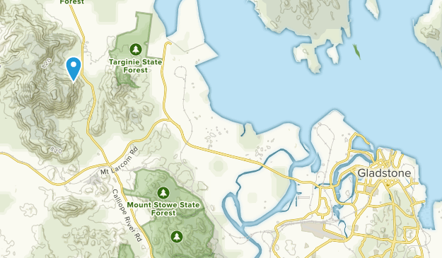 Gladstone, Queensland Map