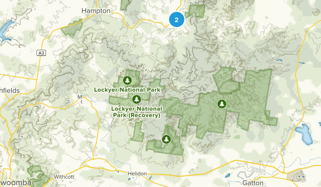 Helidon, Queensland Map