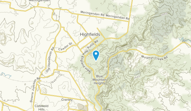 Highfields, Queensland Map